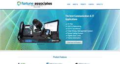 Desktop Screenshot of fortuneassociates.in