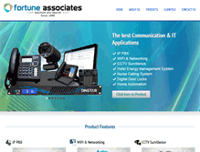 Tablet Screenshot of fortuneassociates.in